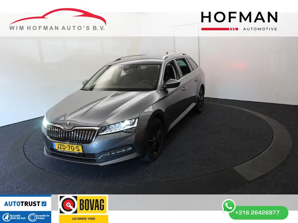 Skoda Superb 1.4 TSI iV Style Vol leder 360ºCam El aKle uit 2022