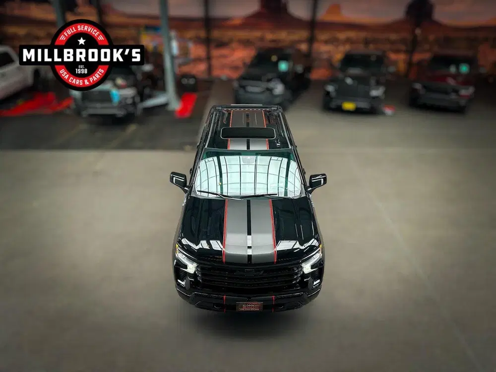 Chevrolet Silverado High Country Black Edition 6.2 V8 420 PK uit 2024, foto 11