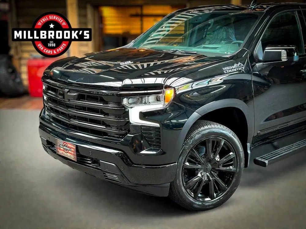 Chevrolet Silverado High Country Black Edition 6.2 V8 420 PK uit 2024, foto 11