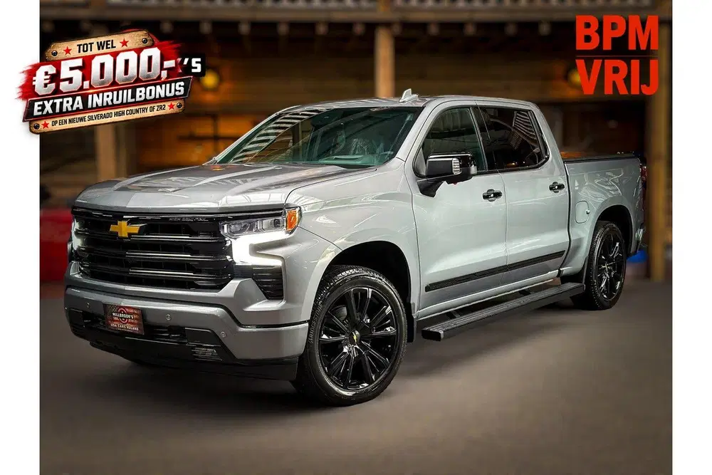 Chevrolet Silverado Black Edition 6.2 V8 420 PK uit 2024