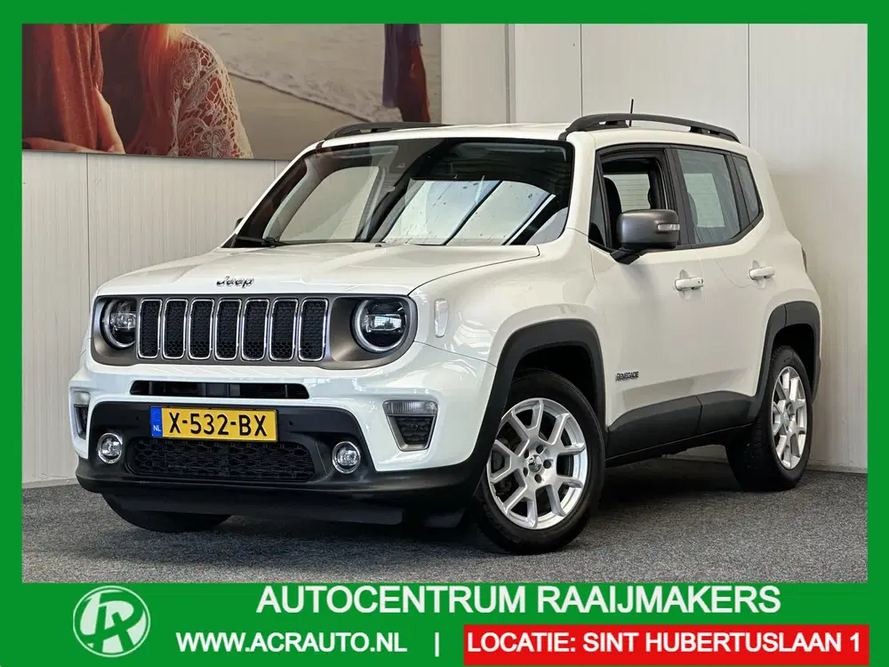Jeep Renegade 1.0T 120PK LIMITED NAVIGATIE ADAPTIVE CRUI uit 2021