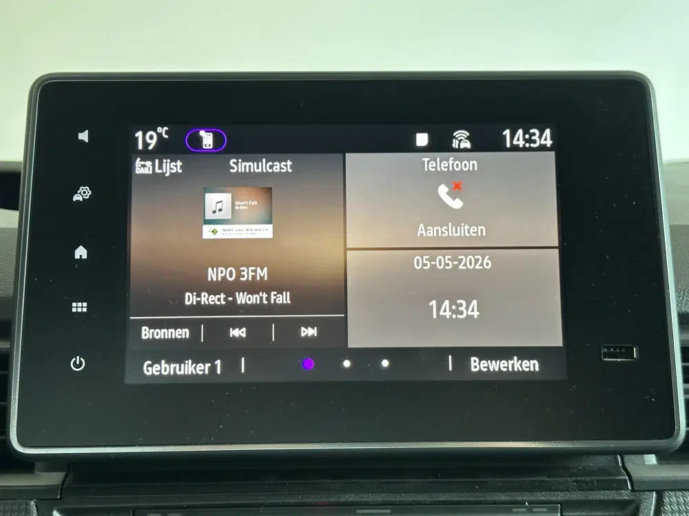 Renault Kangoo E-Tech Advance L1 44 kWh ACHTERUITRIJCAMER uit 2026, foto 10
