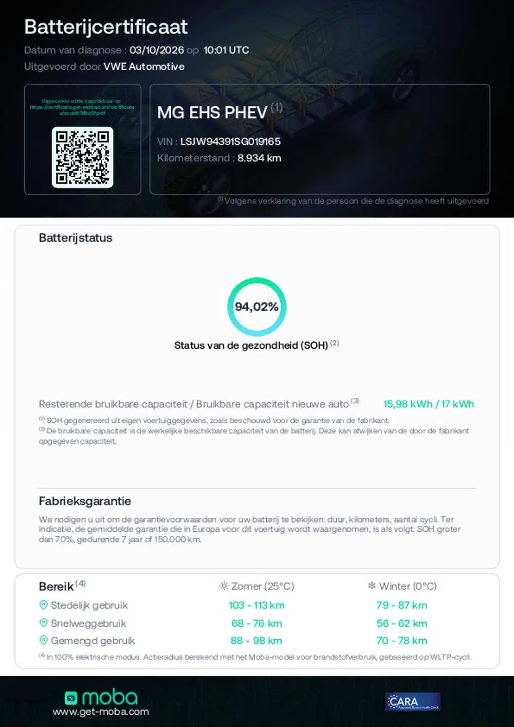 MG HS MG HS PHEV 1.5 Luxury Plug in uit 2025, foto 4