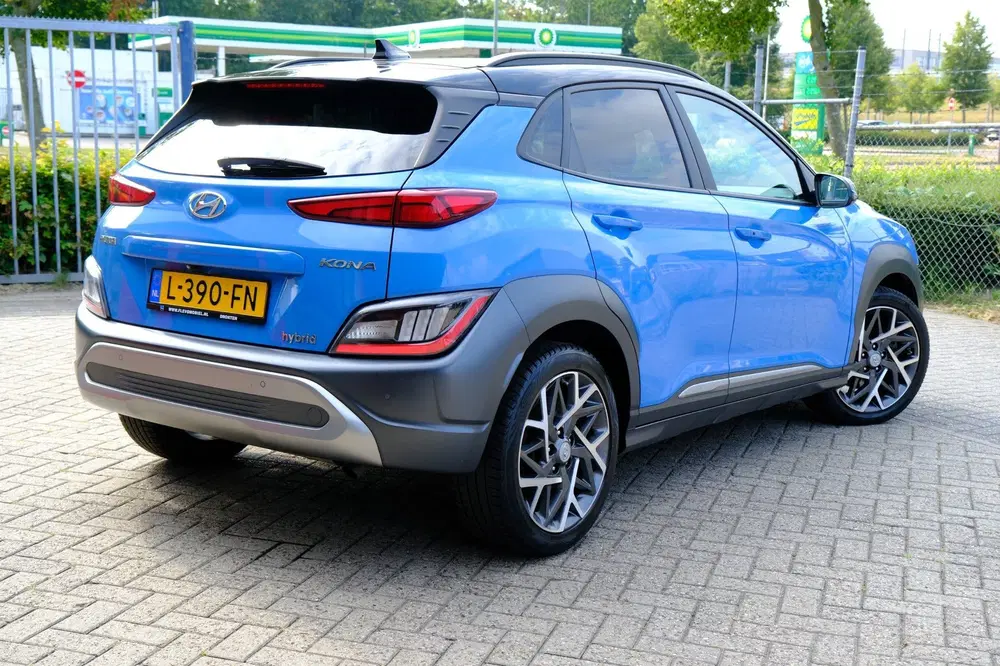 Hyundai KONA 1.6 GDI HEV Premium Aut. Leder uit 2021, foto 3