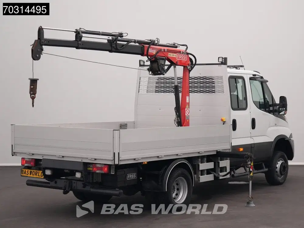 Iveco Daily 3.0L 4x4 Automaat Open Laadbak Kraan Fassi uit 2020, foto 2