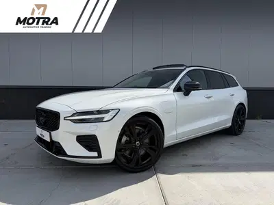 Volvo V60 2.0 T8 Hybrid 455pk AWD Ultra Dark Black E uit 2025