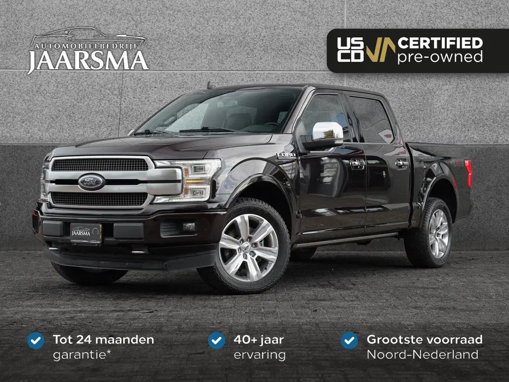Ford F 150 USA F-150 Platinum 3.5 V6 Ecoboost SuperCr uit 2021