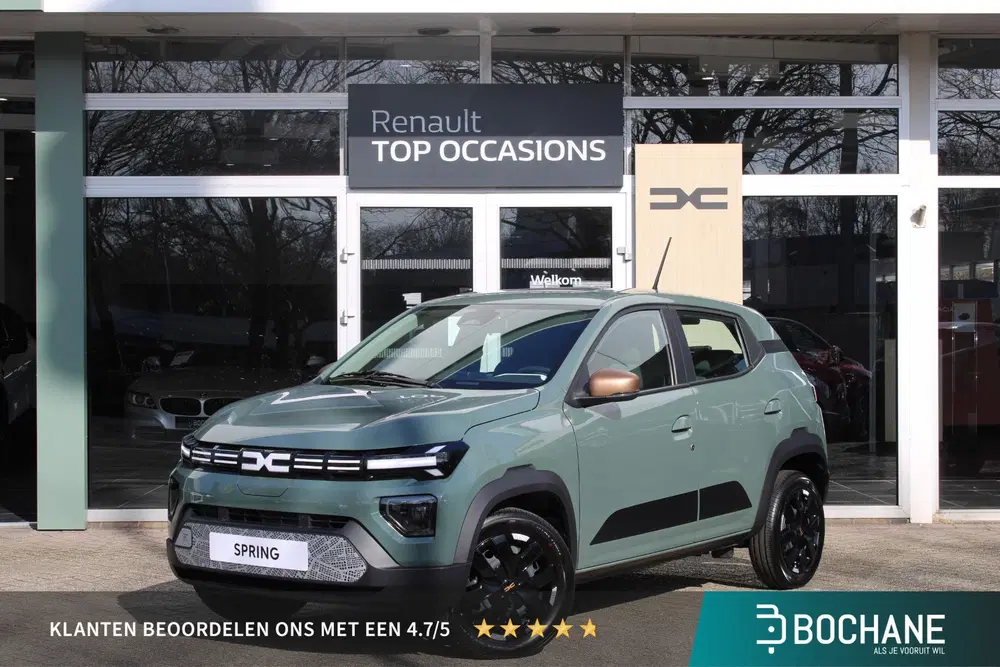 Dacia Spring Extreme 65 26.8 kWh Lichen Kaki uit 2026