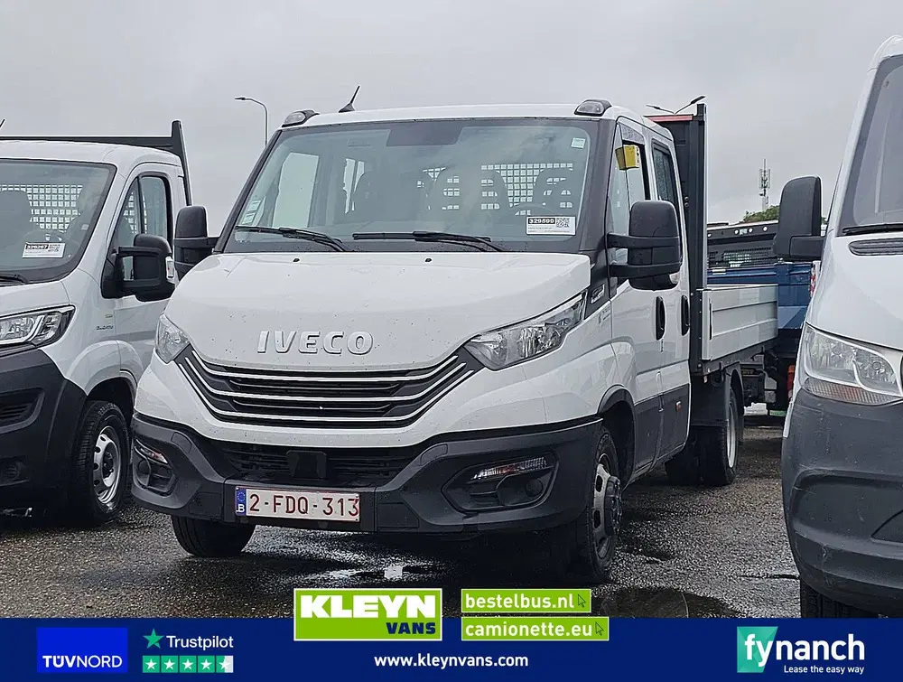 Iveco Daily 35C14 dub.cab open-laadbak uit 2024