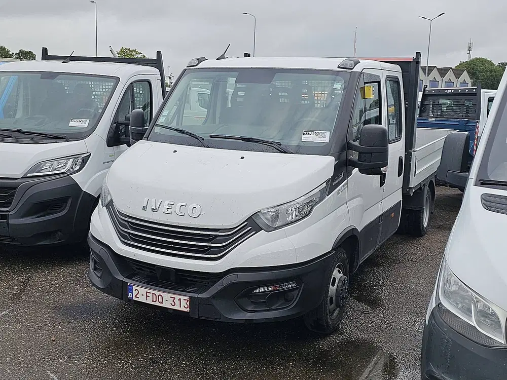 Iveco Daily 35C14 dub.cab open-laadbak uit 2024, foto 2