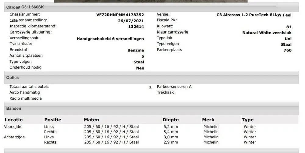 Citroën C3 Aircross 1.2 110PK Feel uit 2021, foto 8