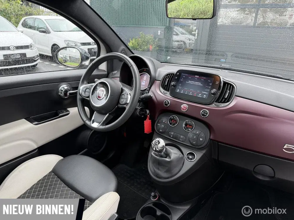 Fiat 500 1.0 Hybrid Launch Edition CarPlay uit 2021, foto 15