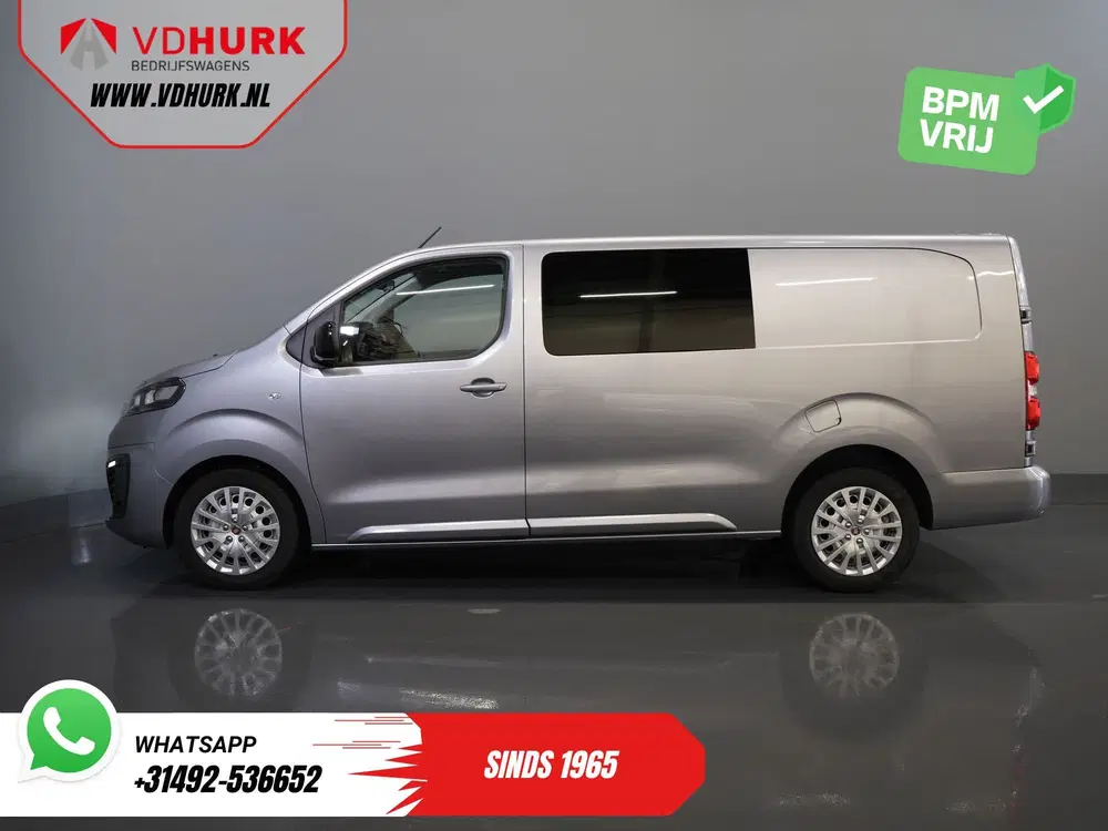 Fiat Scudo 2.0 MJ 145 pk DC Dubbel Cabine 6 Pers uit 2023, foto 10
