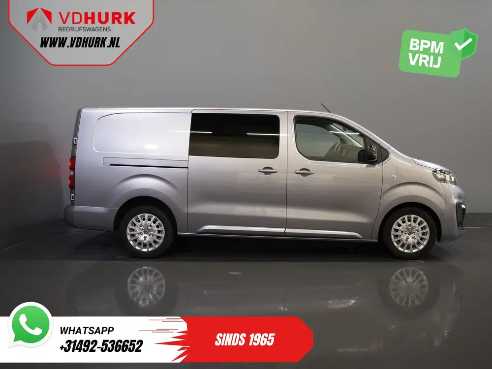 Fiat Scudo 2.0 MJ 145 pk DC Dubbel Cabine 6 Pers uit 2023, foto 11