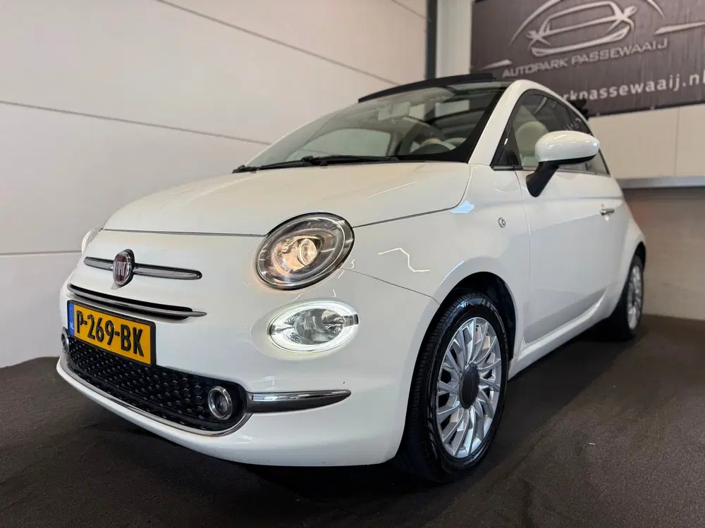 Fiat 500C 0.9 TwinAir Turbo Lounge Cabrio uit 2019, foto 3