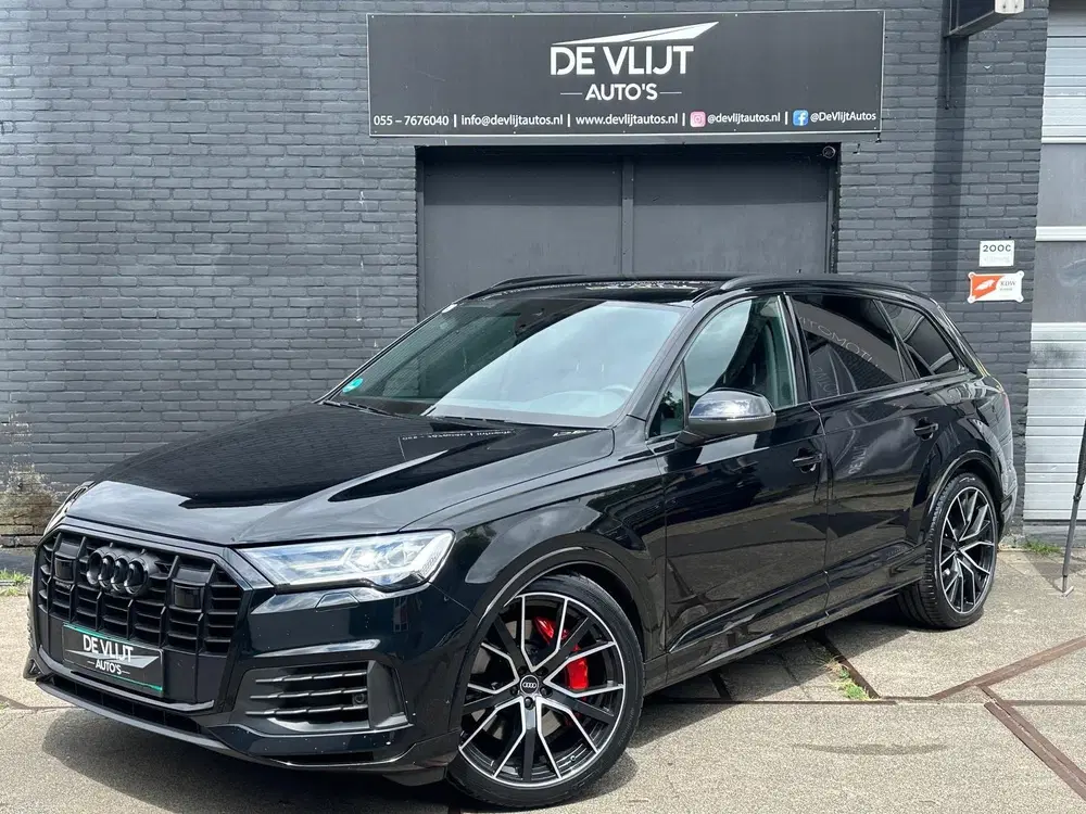 Audi Q7 55 TFSI e Quattro Competition uit 2021, foto 2