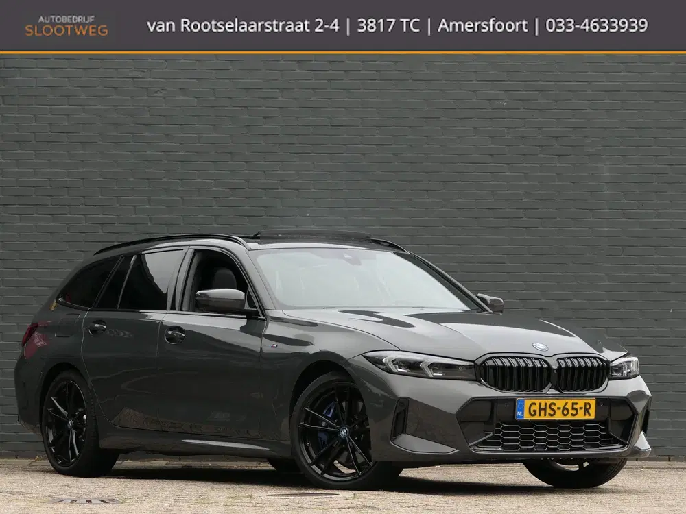 BMW 3-serie 320e M-Sport Pro Shadowline 19Inch uit 2024, foto 3
