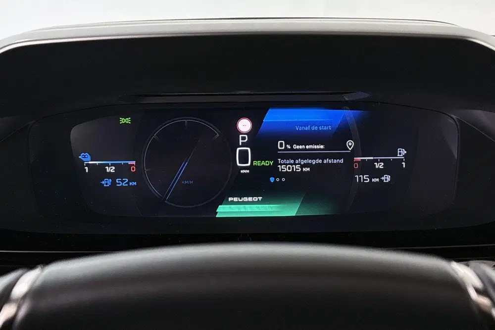 Peugeot 408 1.6 HYbrid 225 GT Pano FOCAL Massage 360 C uit 2024, foto 12