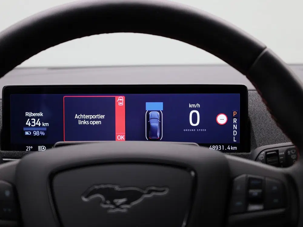 Ford Mustang Mach-E Extended AWD 98 kWh uit 2021, foto 8