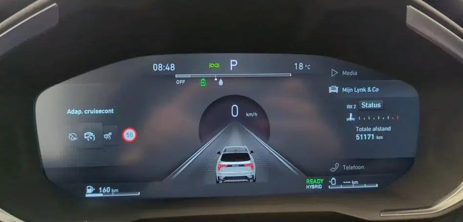 Lynk & Co 01 1.5 PHEV NL Auto 360 Camera Panoramadak Zw uit 2024, foto 7