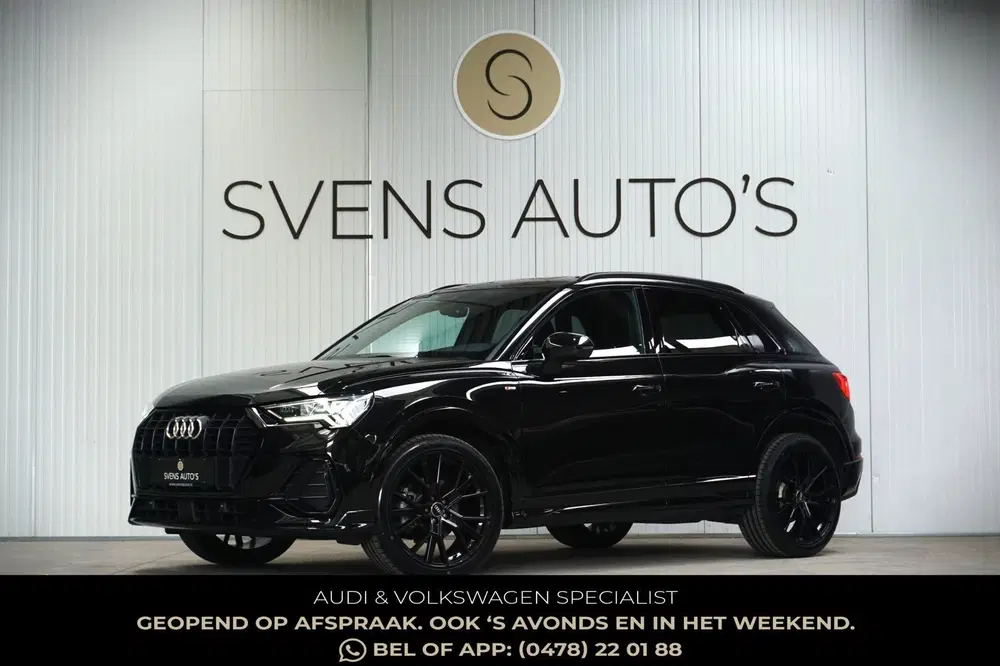 Audi Q3 35 TFSI S-Line Black Edition Trekhaak uit 2021