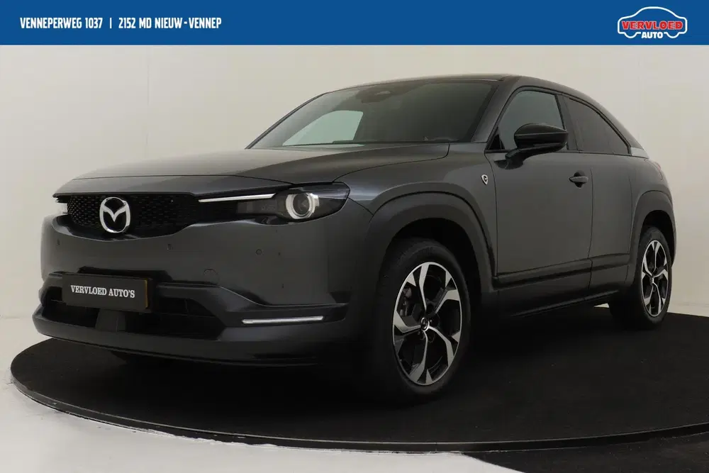 Mazda MX-30 E-SKYACTIV R-EV 170 EXCLUSIVE-LINE -ADAP.C uit 2025