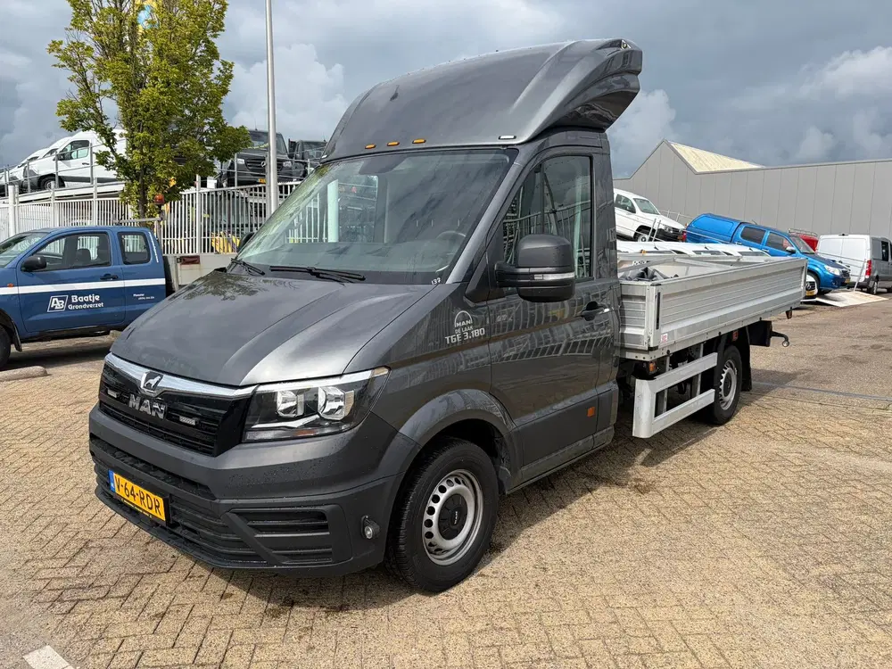 MAN TGE 35-180 Openlaadbak Automaat Airco Cruiseco uit 2019, foto 2