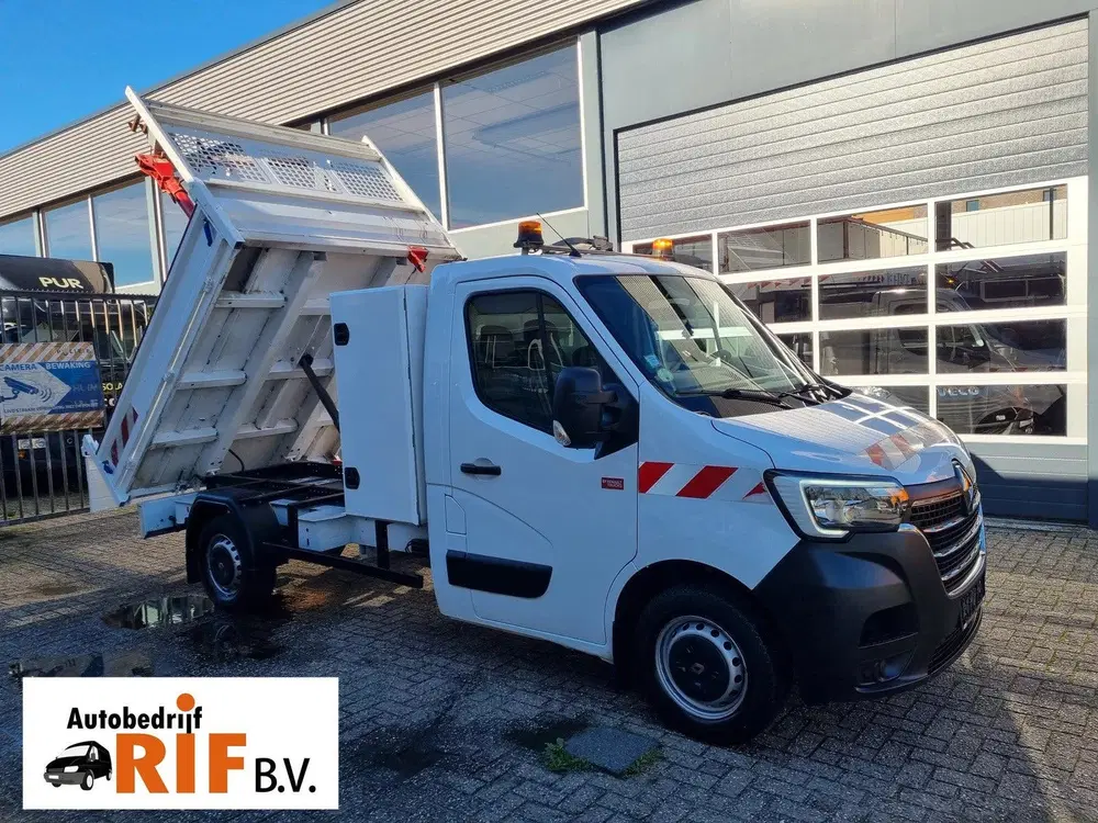 Renault Master 2.3 dci 146 pk Kipper Hijskraan 300 kg Eur uit 2020