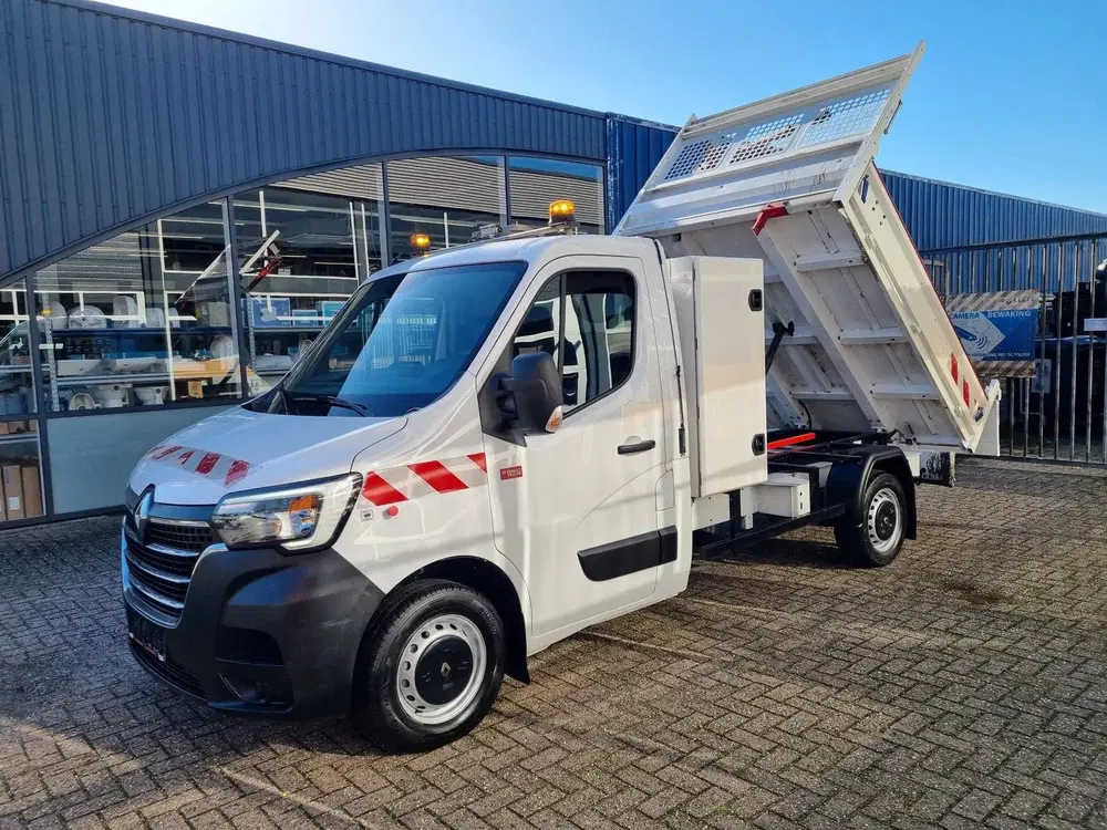 Renault Master 2.3 dci 146 pk Kipper Hijskraan 300 kg Eur uit 2020, foto 4