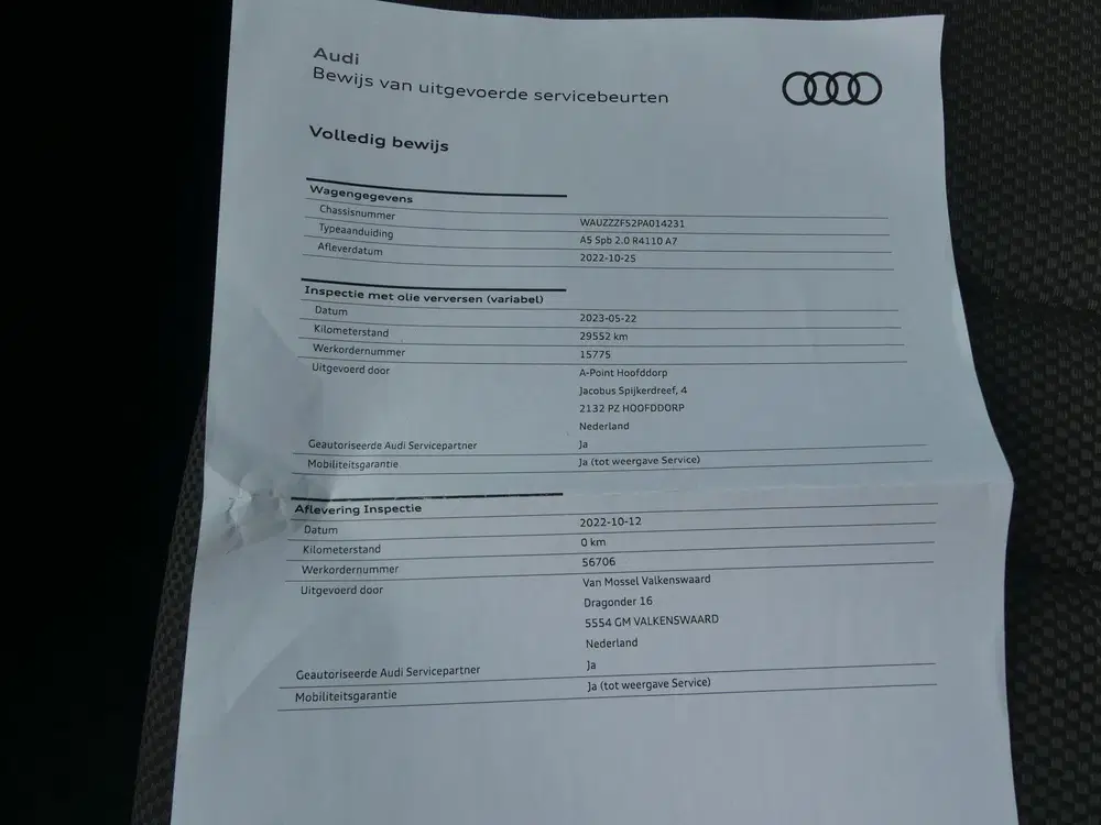 Audi A5 35 TFSI S-Line uit 2022, foto 15