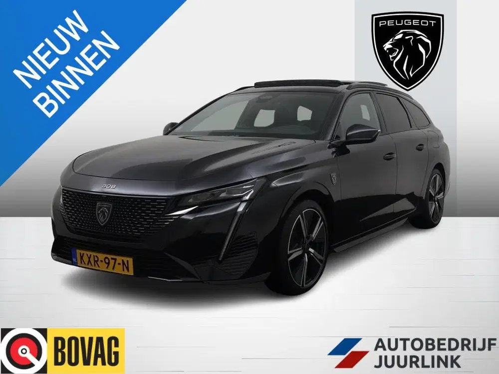 Peugeot 308 1.6 Plug-in Hybrid 180 GT Pano uit 2022