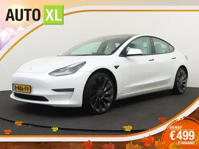 Tesla Model 3 Performance AWD 75 kWh (90% SOH) 463 PK 20 uit 2022