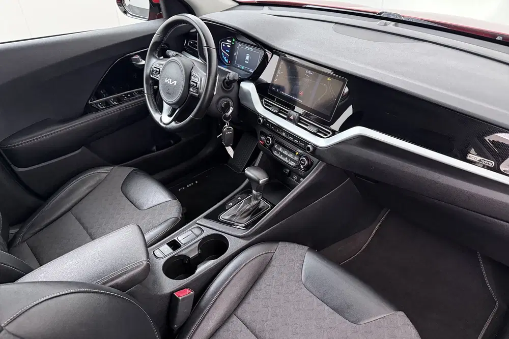 Kia Niro 1.6 Aut. GDi Hybrid DynamicLine Half-Leder uit 2022, foto 14