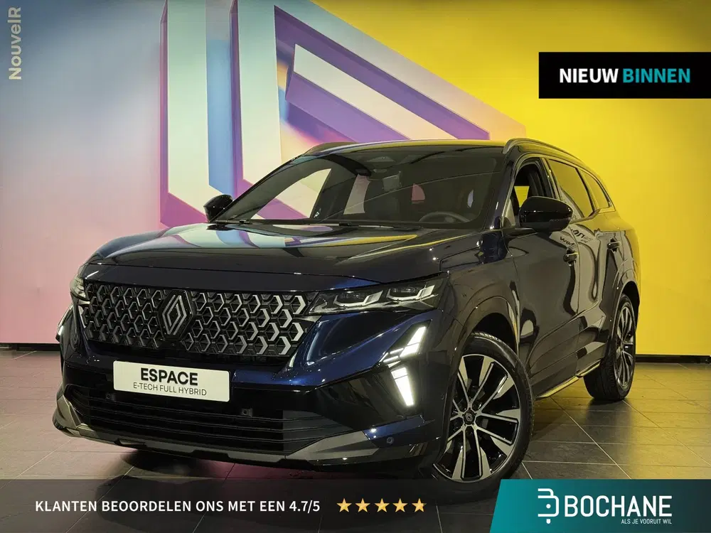 Renault Espace E-Tech full hybrid 200 techno 7p. uit 2026