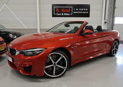 BMW 4-serie M4 BTW Sakhir Orange Head-Up Navi Harman uit 2019