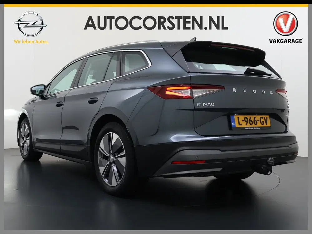 Skoda Enyaq 80 204PK Trekhaak Warmtepomp Stuur+Stoelve uit 2021, foto 2