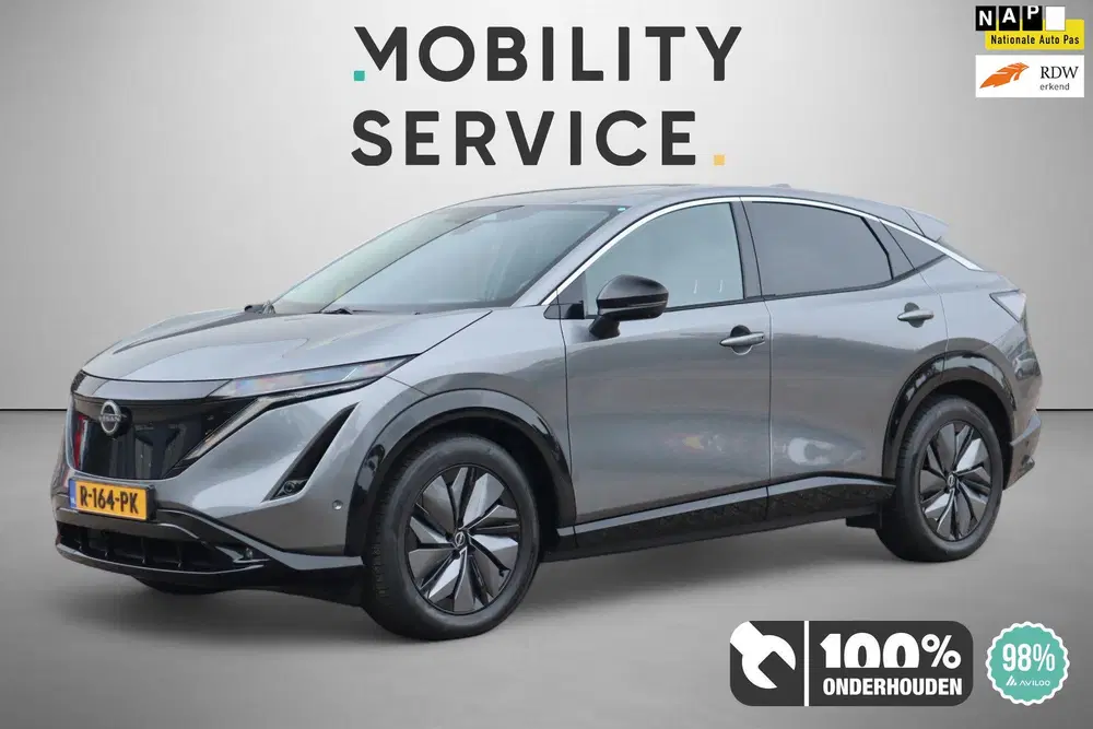 Nissan Ariya Evolve 91 kWh SOH98% Wpomp CarPlay Pano Le uit 2022