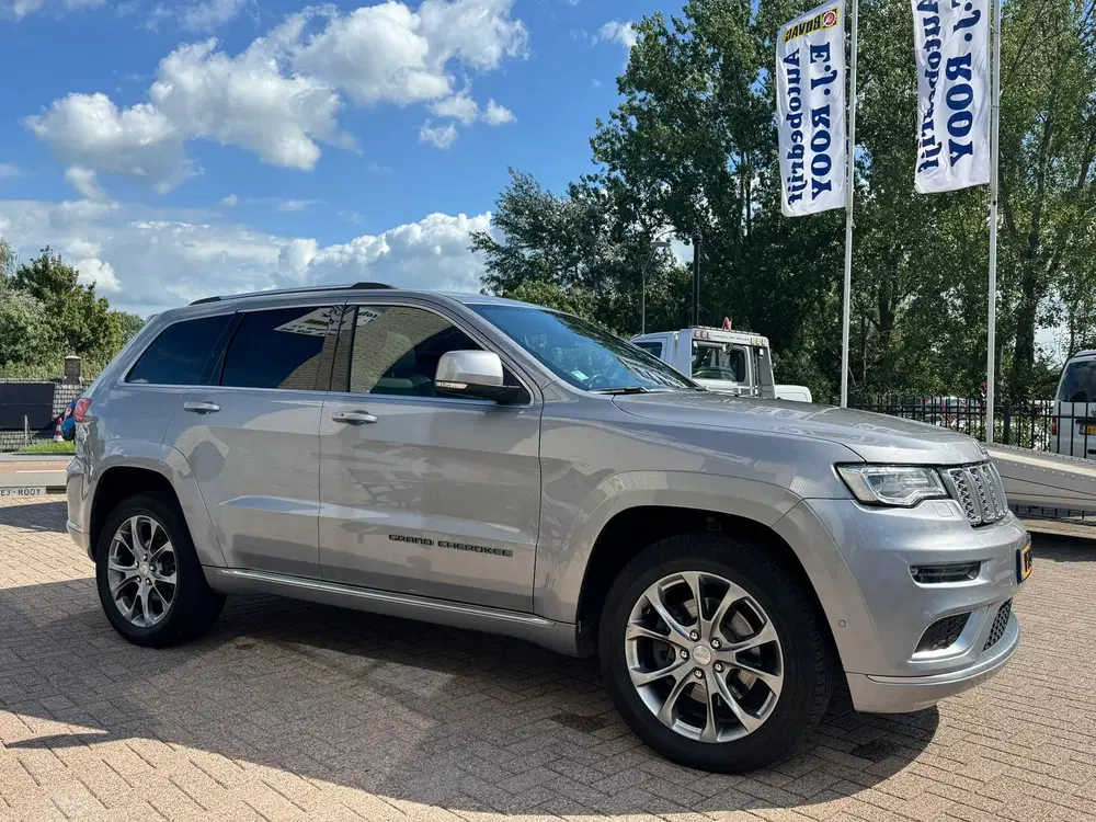 Jeep Grand Cherokee Summit- 4x4 Grijs kenteken-PANO uit 2020, foto 6