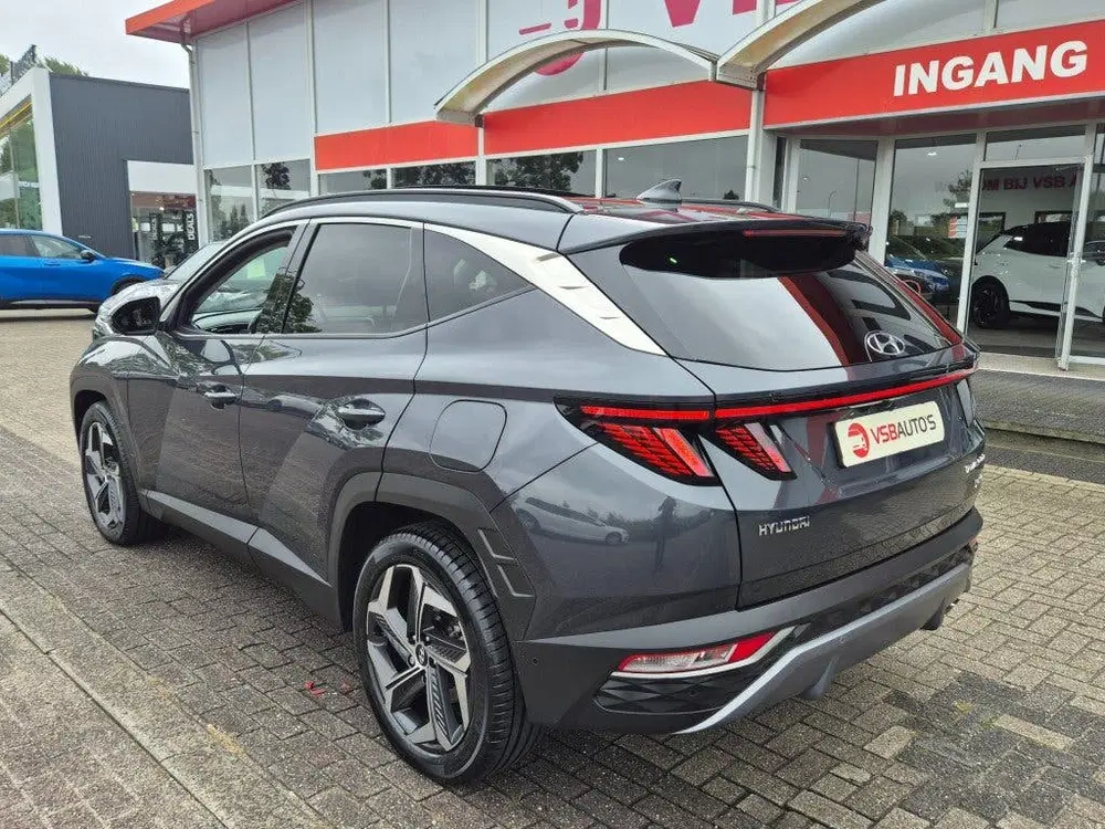 Hyundai TUCSON 1.6 TGDI AUT. HYBRIDE 230PK EXECUTIVE LEER uit 2021, foto 3