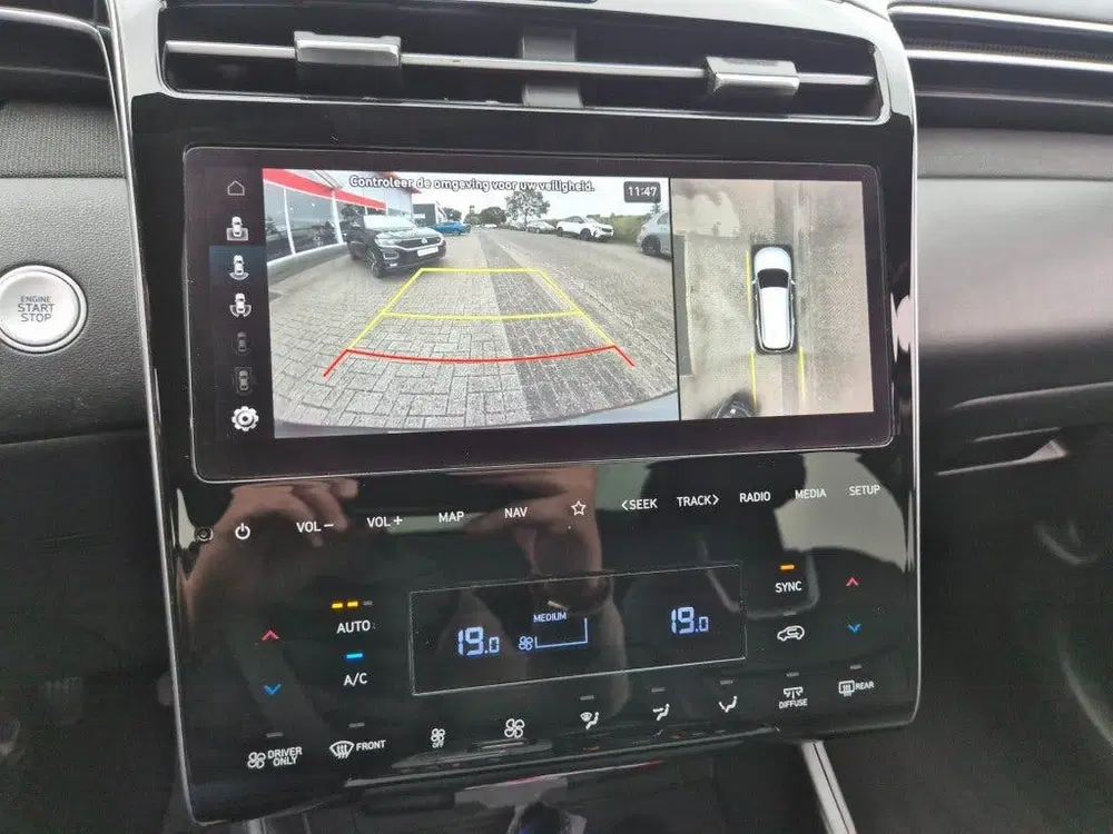 Hyundai TUCSON 1.6 TGDI AUT. HYBRIDE 230PK EXECUTIVE LEER uit 2021, foto 8