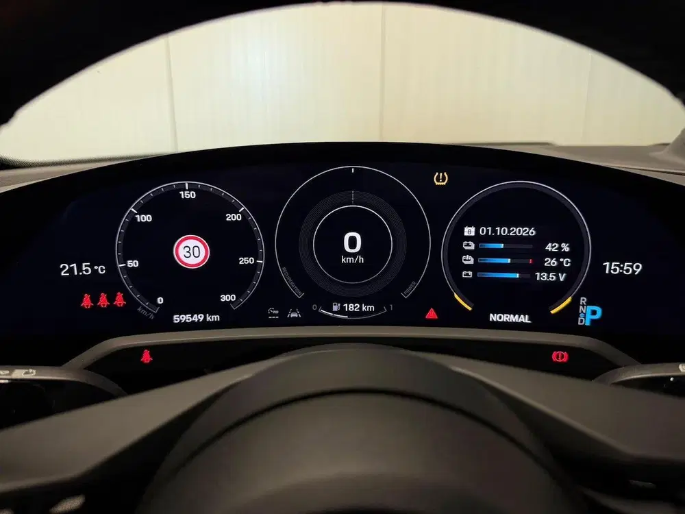 Porsche Taycan Sport Turismo 79 kWh Sportchorno Panodak B uit 2022, foto 15