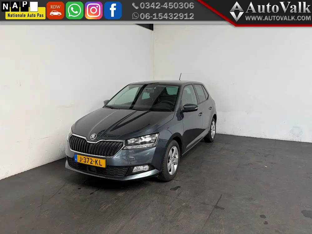 Skoda Fabia 1.0 TSI Ambition. Carplay.1e Eigenaar. APK uit 2020