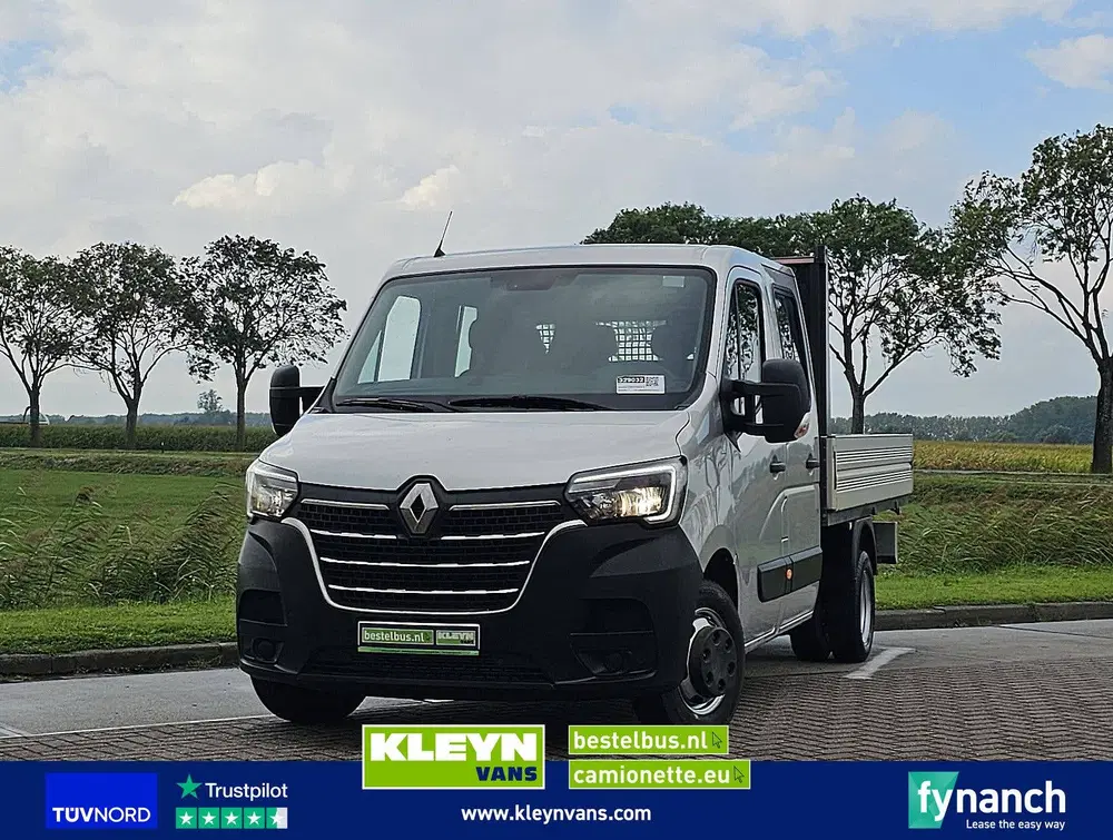Renault Master 2.3 Dubbele Cabine Dubbellucht L3 Open-Laa uit 2022