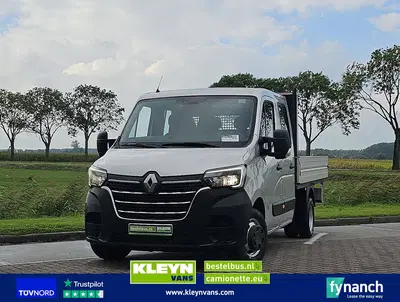 Renault Master 2.3 Dubbele Cabine Dubbellucht L3 Open-Laa uit 2022