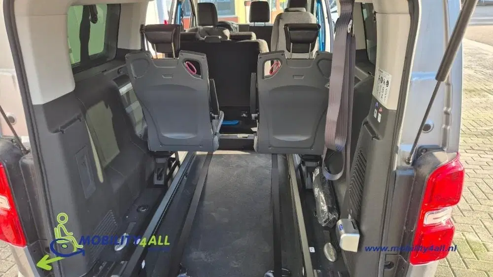 Toyota Proace 8-persoons Rolstoelbus 78kwh accu met snel uit 2024, foto 9