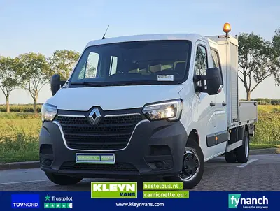Renault Master 2.3 Dubbele Cabine Airco 3.5T-Trekhaak Ope uit 2020