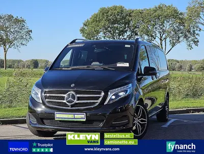 Mercedes-Benz V-Klasse 250 CDI XL L3 dubbel cabine leder 2x uit 2019