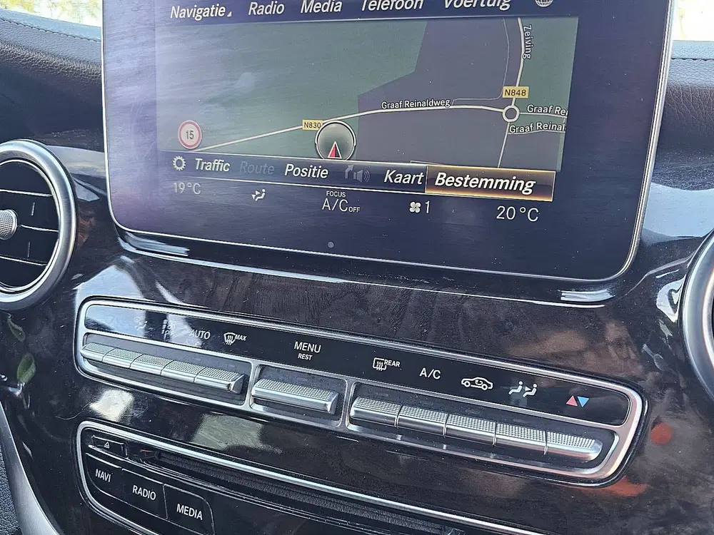 Mercedes-Benz V-Klasse 250 CDI XL L3 dubbel cabine leder 2x uit 2019, foto 13