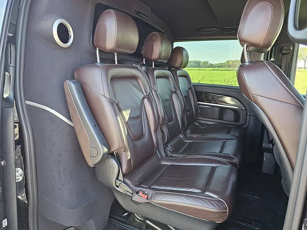Mercedes-Benz V-Klasse 250 CDI XL L3 dubbel cabine leder 2x uit 2019, foto 14