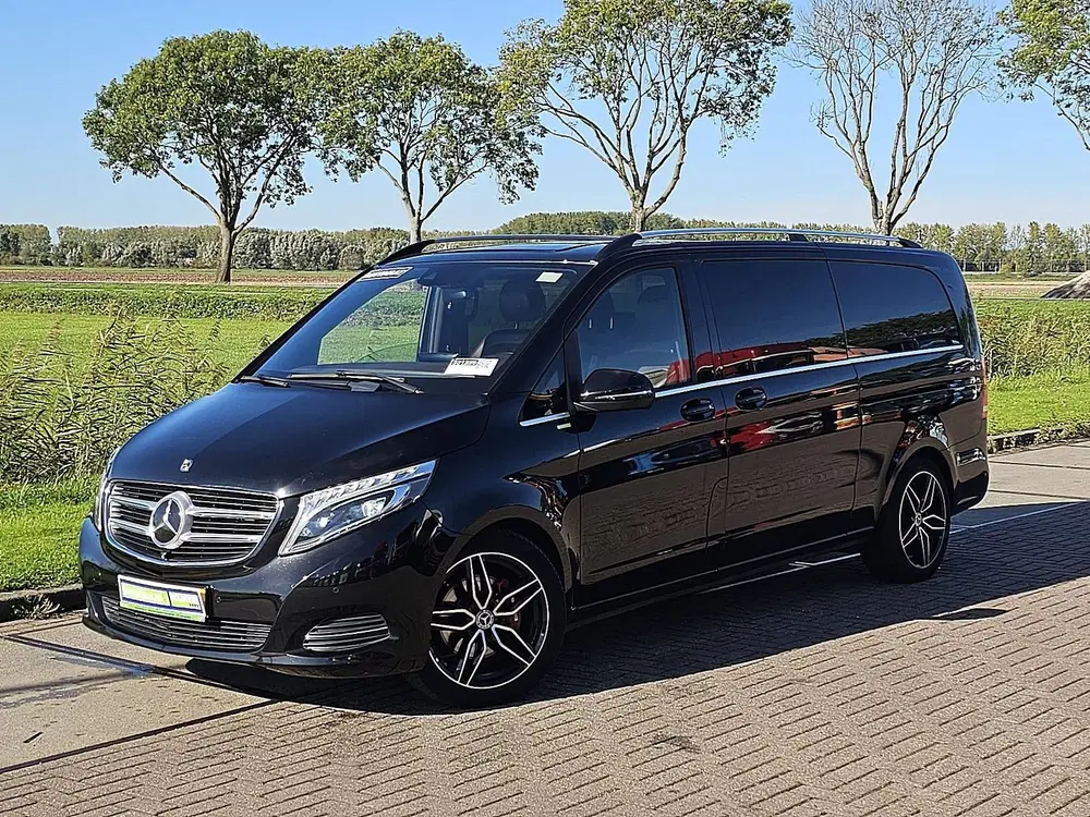 Mercedes-Benz V-Klasse 250 CDI XL L3 dubbel cabine leder 2x uit 2019, foto 2